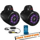 Boss Audio B40RGB Atv Utv Marine Weatherproof Waketower Speaker System. Price: $310.57.