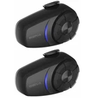 Sena 10S-02 Dual Pack Motorcycle Helmet Bluetooth Communication System 4-WAY New. Price: $430.51.