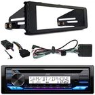 Jvc KD-T92MBS Single Din Receiver With Install Kit, Handlebar Control (98-2013) New. Price: $296.99.