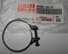 Yamaha Nos Clamp, Hose 90460-43179-00 New. Price: $19.99.