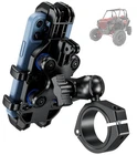 Brcovan Utv Phone Mount With Vibration Dampener, 5.4'' To 6.9'', Black New. Price: $54.97.