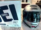 Shoei Neotec Ii Solid Modular Motorcycle Helmet Light Silver Size Large Pre-owned. Price: $350.00.