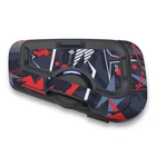For Cardo Freecom 4X 2X Protective Cover Decal Sticker Pcs Red Geometric New. Price: $26.81.