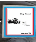2017 Can-am Spyder F3-T F3-S Limited Motorcycle Service Manual Binder New. Price: $63.69.