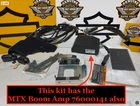 Mtx Boom '06-'13 Harley Touring Amplifier Audio Saddlebag Speaker Wiring Harness Used. Price: $349.95.