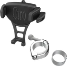Ciro Phone Holder Constrictor Black Chrome Fits 1-1/8" 1-1/4" Handlebar New. Price: $84.99.