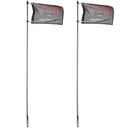 Whip It Premium Bluetooth Chasing And Light Rods 5' Black Pair SB-CHSBTR-152 New. Price: $236.99.