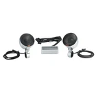 Victory Motorcycle New Oem Chrome Handlebar Speakers Kit, 2879625-156. Price: $99.94.