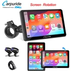 Carpuride W712D Moto Stereo Waterproof Dual Camera Wireless Carplay Android Auto New. Price: $189.54.