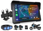 Wireless Motorcycle Carplay Android Auto Tpms 7" Waterproof Touchscreen Gps Navi New. Price: $176.77.