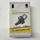 Scosche Industries PSM21006 Base Clamp System Adjustable Whip/flag Mount New. Price: $11.99.