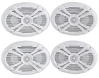 (4) Rockville RMSTS69W 6X9 2000W Waterproof Marine Boat Speakers 2-WAY White New. Price: $94.95.