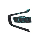 For Cardo Packtalk Bold Adhesive Protective Wrap Cover Sticker Hex Blue New. Price: $16.46.