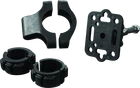 Kuryakyn Handlebar Accessory Mount For 7/8 To 1-1/4 Inch Bars, Black New. Price: $77.99.