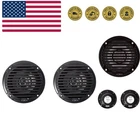 Jensen MS5006BR Black 5.25" Dual Cone Waterproof Speakers. Price: $55.79.