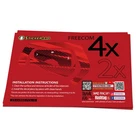 For Cardo Freecom 4X 2X Headsets Protective Wrap Sticker Red Gradients New. Price: $24.71.