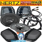 Pkg Hertz DCX690.3 6X9" Speakers + HD14H Harley Davidson Saddlebag Kit & Wires New. Price: $549.98.