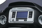 Kuryakyn Tri-line Road Glide Boom Box 4.3 Stereo Trim Chrome Motorcycle 6966 New. Price: $16.99.