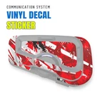 For Cardo Freecom 4X 2X Headset Protective Sticker Skin Pcs Red Splatter New. Price: $26.30.