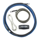 Kicker 46PK8 Gauge 2-CHANNEL Amplifier Wiring Power Kit New. Price: $71.49.