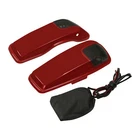 Saddlebags Lids 5" X 7" Speaker Grill For Harley Touring Glide 14-23 Wicked Red New. Price: $220.99.