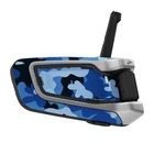 For Cardo Packtalk Bold Adhesive Protective Wrap Cover Sticker Blue Camo New. Price: $16.46.