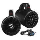 Boss Audio 4" 2-WAY Amplified Waketower Speakers #BM40AMPBT New. Price: $369.99.