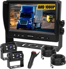 Backup System Ahd 1080P Reverse MONITOR+2 Side/rear View 17 New. Price: $233.99.