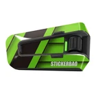 Glossy Vinyl Wrap Sticker Cover X2 SS001 Green Tape For Cardo Packtalk Edge New. Price: $23.96.