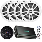 Metra IBR65 Bluetooth Receiver, 4X 6.5" 180W Speakers, 4-CHANNEL Amplifier W/kit New. Price: $585.99.
