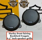 14-25 Harley Touring Front Fairing Rockford Fosgate 6.5" Speaker Covers/grills Used. Price: $29.95.