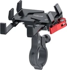 Tiakia Bike Phone Holder, Aluminum Motorcycle Mount, Black Red New. Price: $44.08.