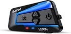 Lexin B4FM Motorcycle Bluetooth Headset, 10 Riders Helmet Intercom, Un New. Price: $128.23.
