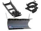 Kfi 66" Pro-poly Blade Snowplow Mount Push Tube Kit Fits Polaris General Xp 1000 New. Price: $1026.85.