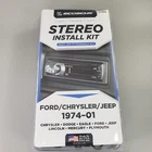 Scosche FCJ2076 Car Stereo Install Kit Ford/chrysler/jeep 1974 - 01 Diy New. Price: $14.25.