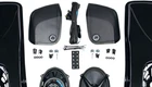 Harley Davidson Motorcycle Saddlebag-lid Kit W/rokker Xxr 5X7 Speakers New. Price: $620.00.