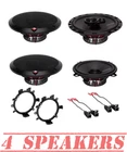 Rockford Fosgate Front/rear Speaker 1999-2006 Silverado Crew Cab 4 Door Only New. Price: $193.99.