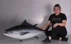 Hanging Tuna Fish Life Size Resin Statue Aquatic Display Ocean Marine Theme Prop New. Price: $309.35.