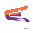 For Cardo Packtalk Edge Vinyl Pattern Wrap Sticker Cover X2 TT005 Purple Orange New. Price: $27.42.