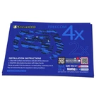 For Cardo Freecom 4X 2X Protective Headset Decal Sticker Blue Gradients New. Price: $26.38.