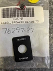 Harley-davidson Speaker Headlamp Label 76297-89 New. Price: $17.99.