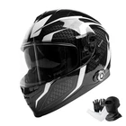 Full Face Freedconn Motorcycle Helmet Bluetooth 5.0 Integrated 2 Way Intercom... New. Price: $244.20.