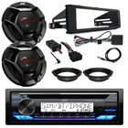 98-13 Harley: Jvc Receiver, 2X 6.5" Speakers, Kit, Adapters, Handlebar Control New. Price: $346.99.