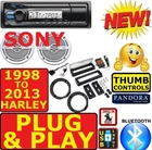 Fits 98-13 Harley Plug & Play Marine Bluetooth Radio Stereo W/ Speakers Opt Xm New. Price: $439.99.