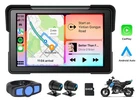 For Motorcycle Carplay Android Auto Dual Bluetooth 7" Waterproof Gps Navigation New. Price: $168.86.