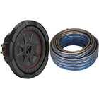 Kicker 48CWRT82 Comprt 8" Subwoofer, Dvc, 2-OHM Includes Speaker Wire New. Price: $179.56.