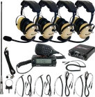 Navatlas NIROHBE4 Communication Radio System Intercom Headset Kit 4-SEAT Beige New. Price: $1340.93.