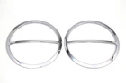 Chrome Cross Bar Front Speaker Grill Set For Harley-davidson New. Price: $45.99.
