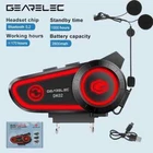 Gearelec DK02 Motorcycle Helmet Headset Stereo Bluetooth Hands Free Call IPX7 New. Price: $34.26.