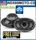 Drive WDX69MOTO-CD 6X9" Pro Harley IP52 Loud Speakers W/ Horn Tweeters 101DB New. Price: $208.95.